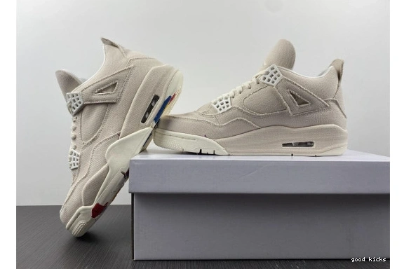 (W) Jordan DQ4909-100 DQ4909-100 Canvas 4 Retro Blank 0509